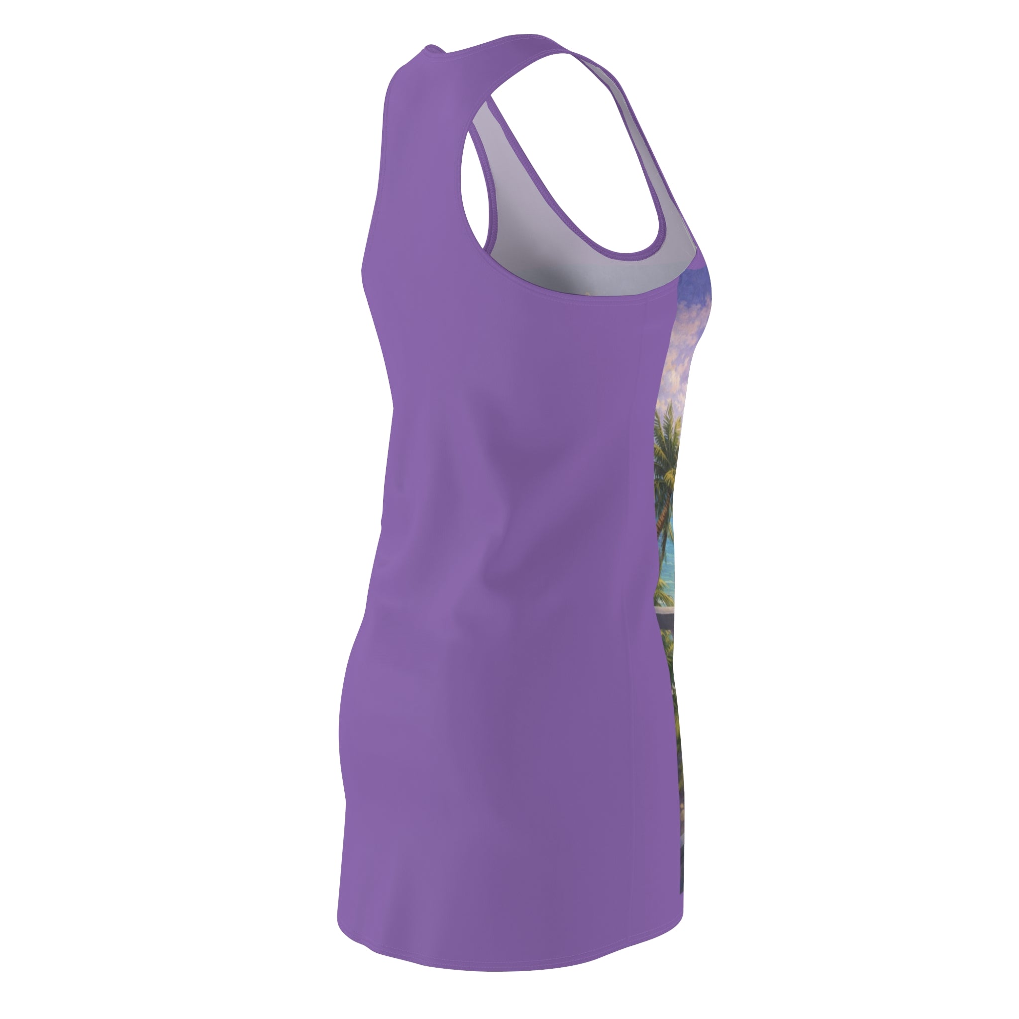 Women's Cut & Sew Racerback Dress (AOP)