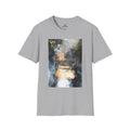 Queen K Graphic T‑Shirt — Smoky Street Art Poster Design