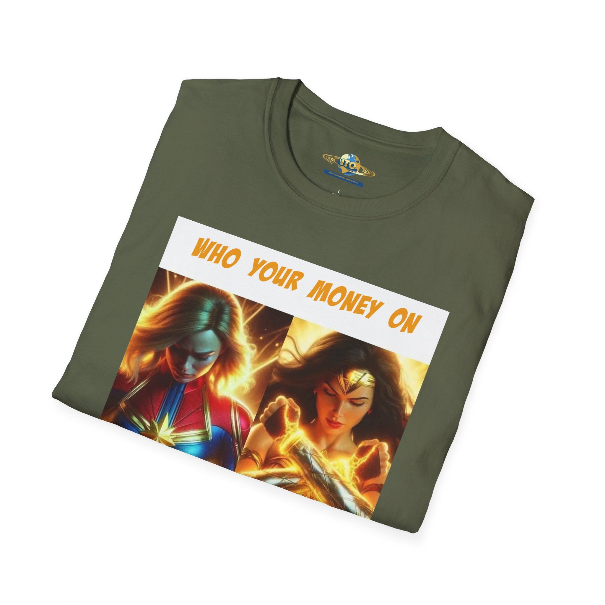 Goddess vs Alien Unisex Softstyle T-Shirt