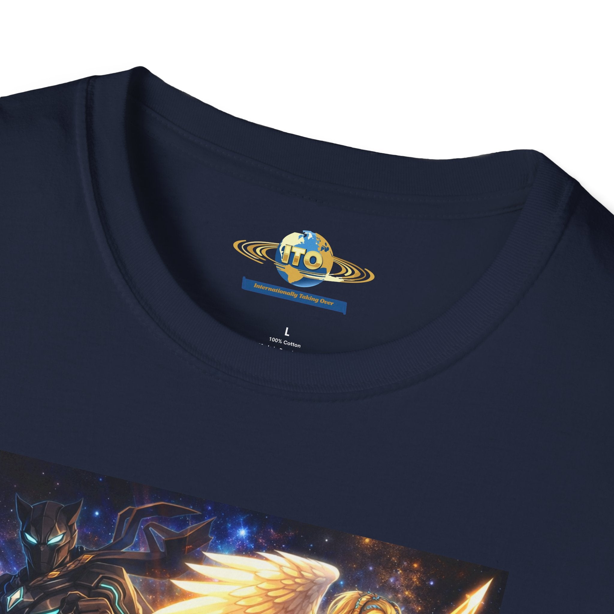 Anime Hero T-Shirt — 'ITO' Cosmic Battle Graphic Tee