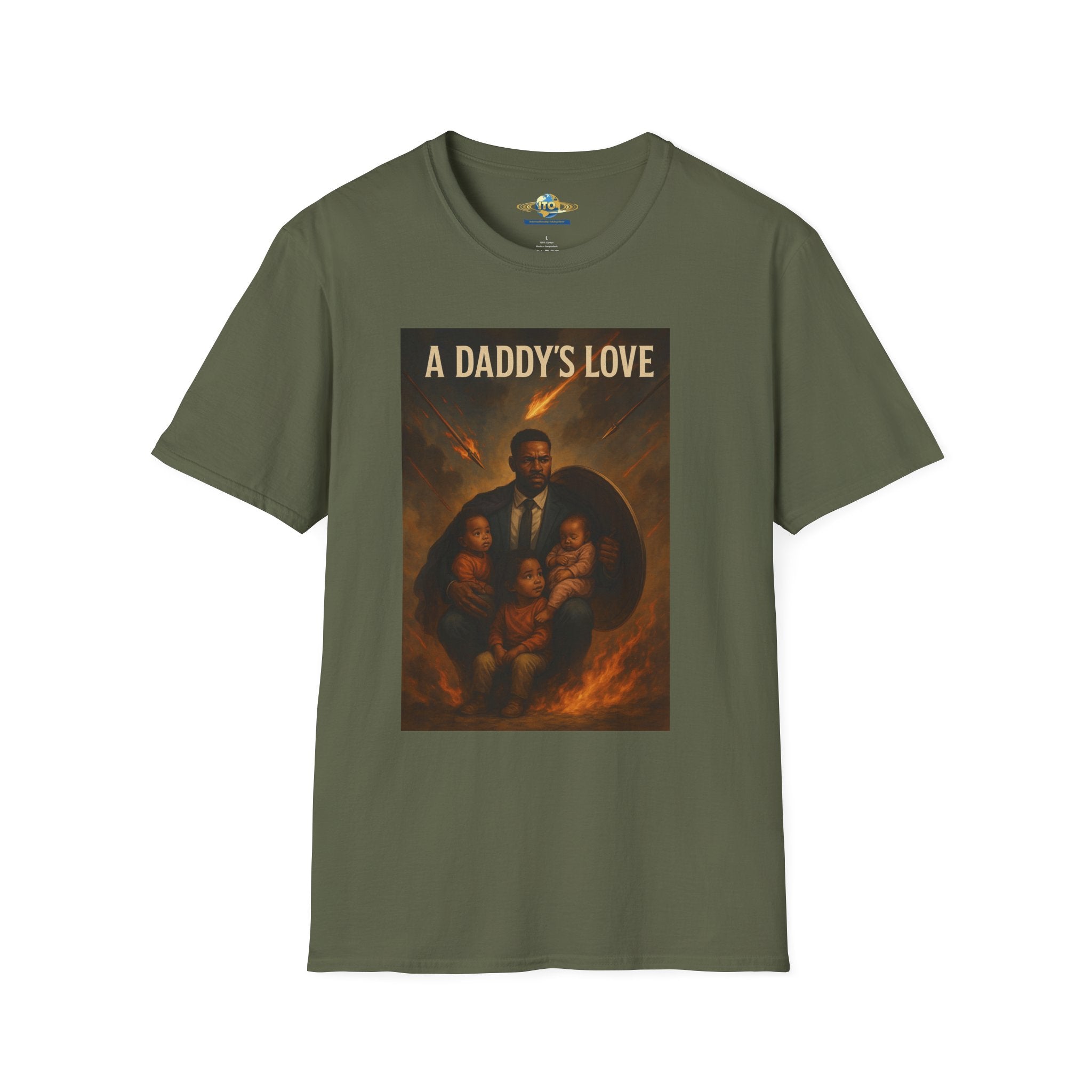 Daddy's Love Father & Children Graphic Tee"