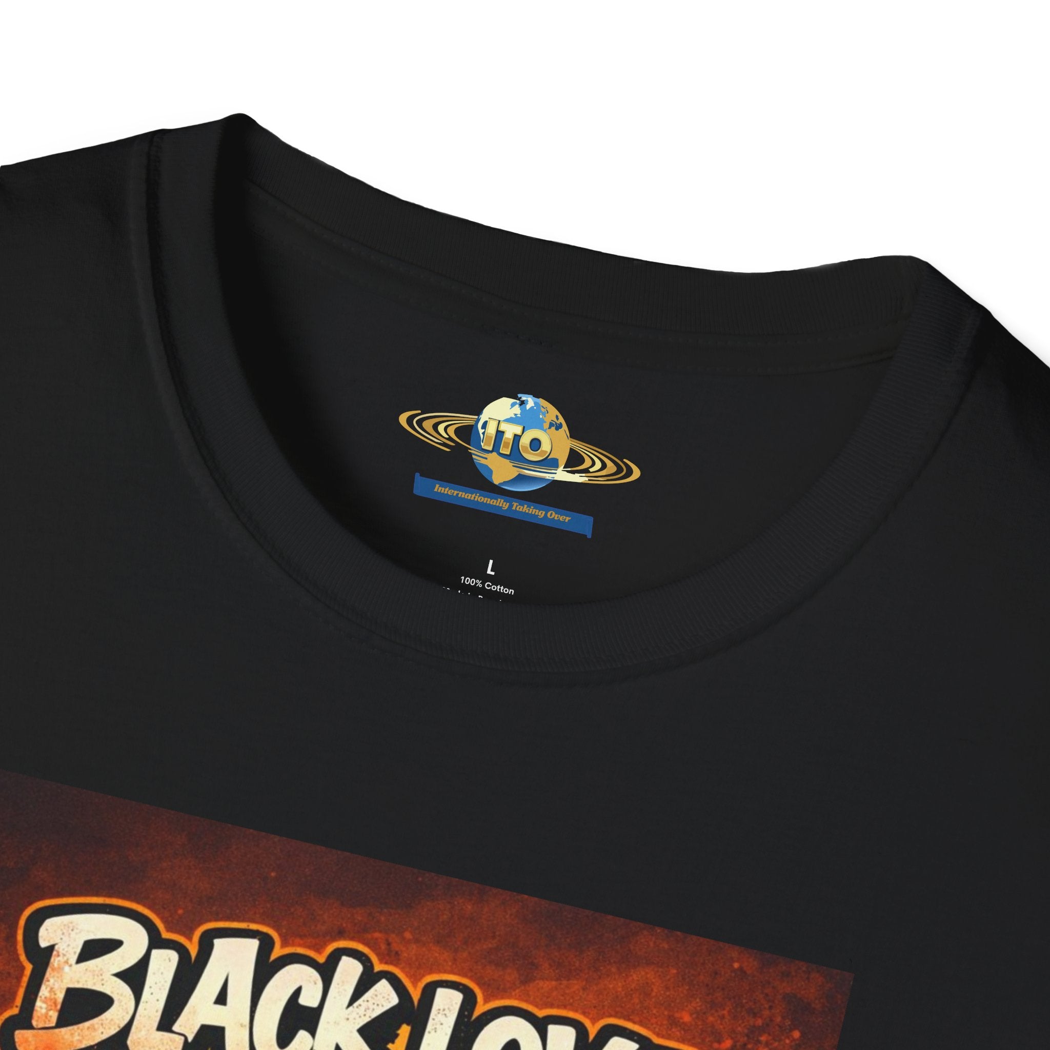 T-Shirt — "Black Love" Romantic Couple Graphic Tee