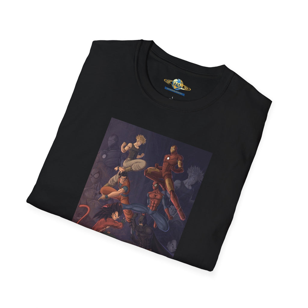 Renaissance Angels Art T-Shirt — Baroque-Style Spiritual Illustration Tee