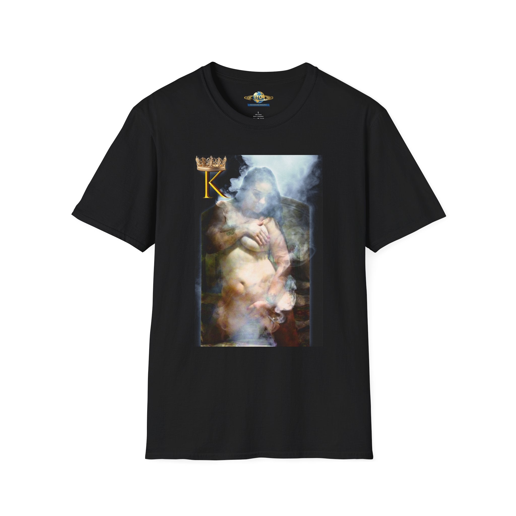 Renaissance Angel Art T-Shirt — Ethereal Mother & Child Graphic Tee