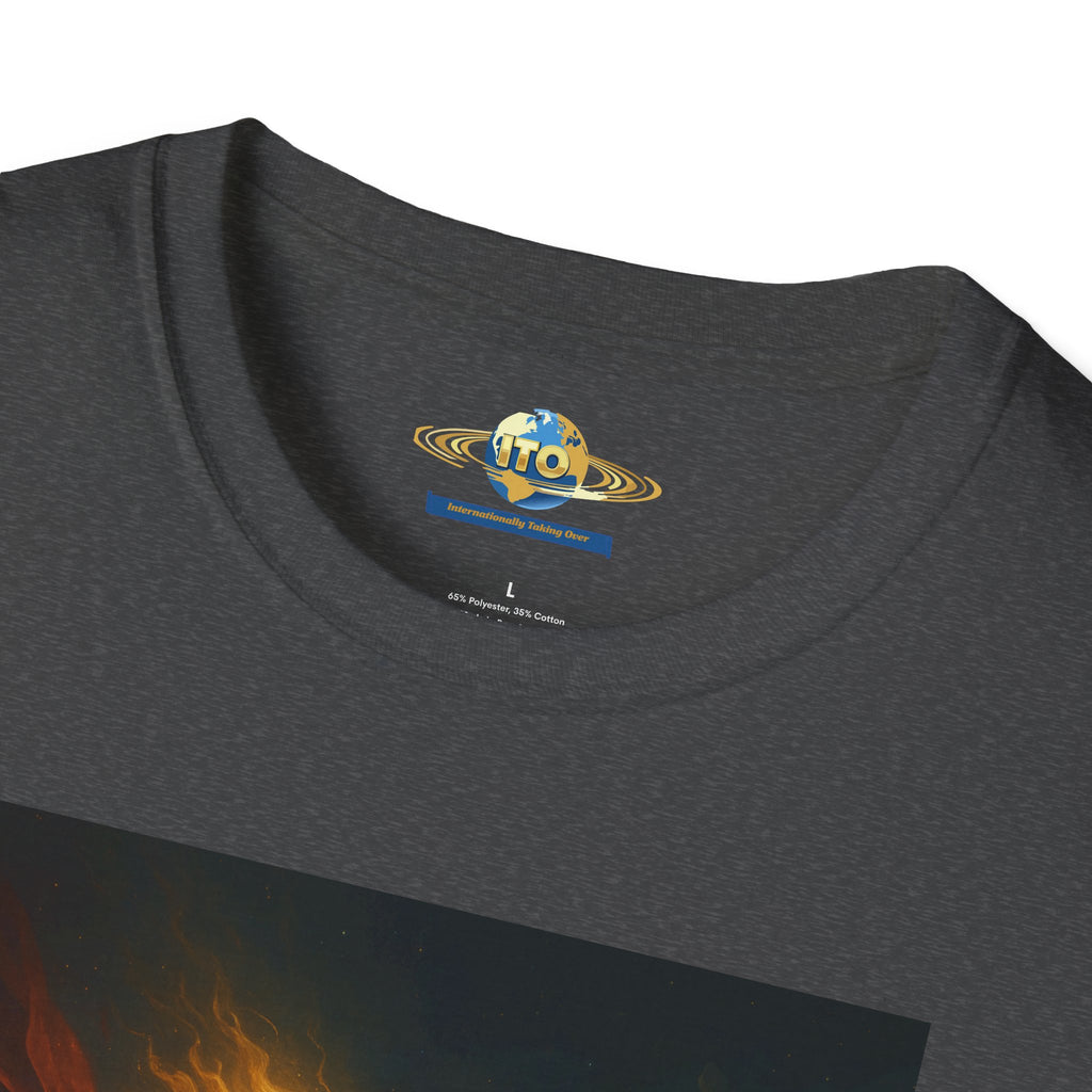 Sun God And green monster Unisex Softstyle T-Shirt