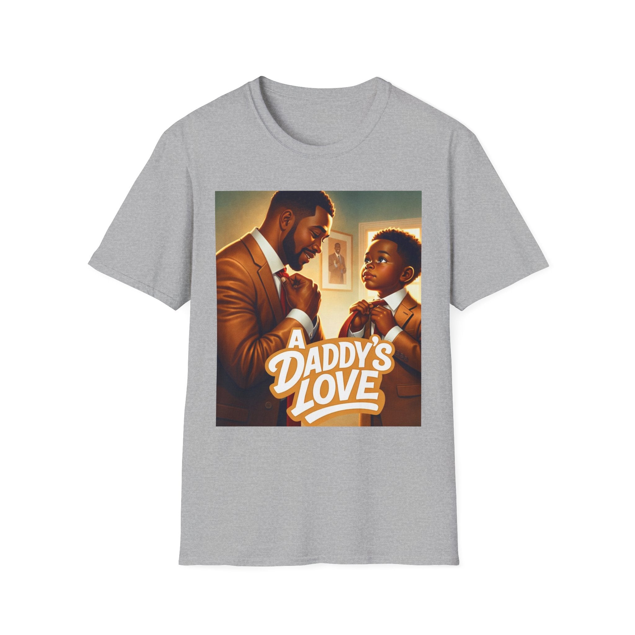 T-Shirt — "Daddy's Love" Father & Son Graphic Tee
