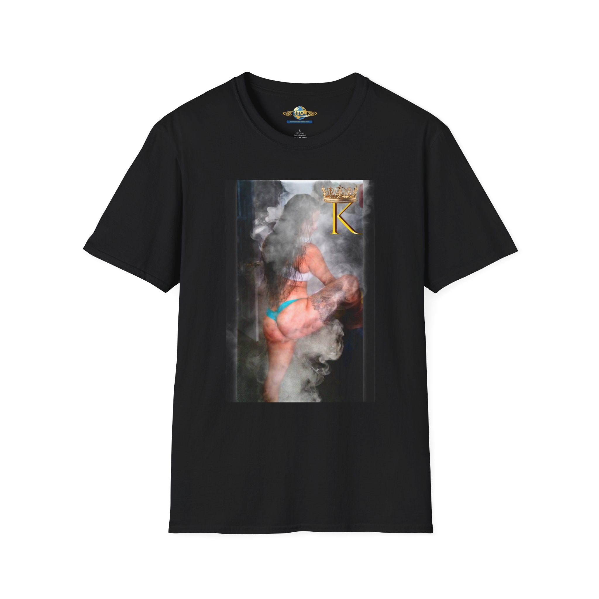 King of Clouds T-Shirt — Surreal Smoke Art Graphic Tee