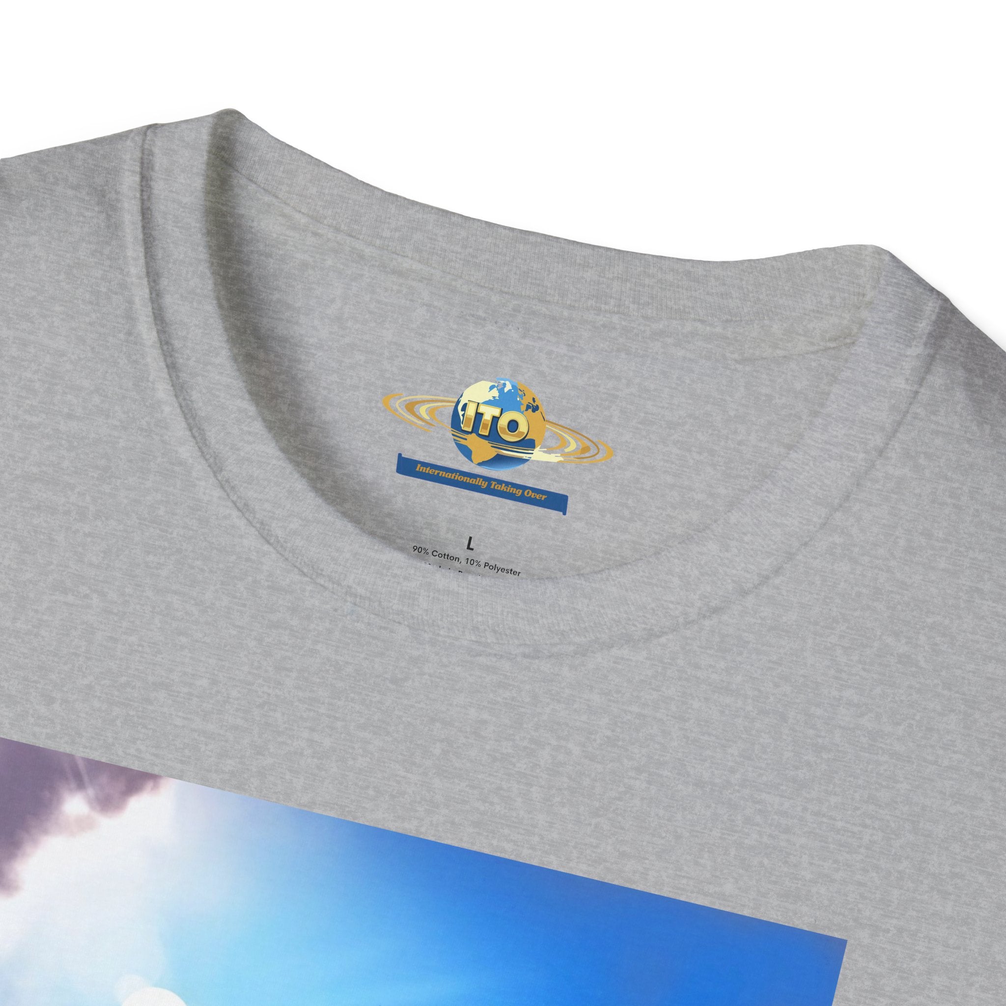 Superhero Cape Graphic T-Shirt — Soaring Hero Design