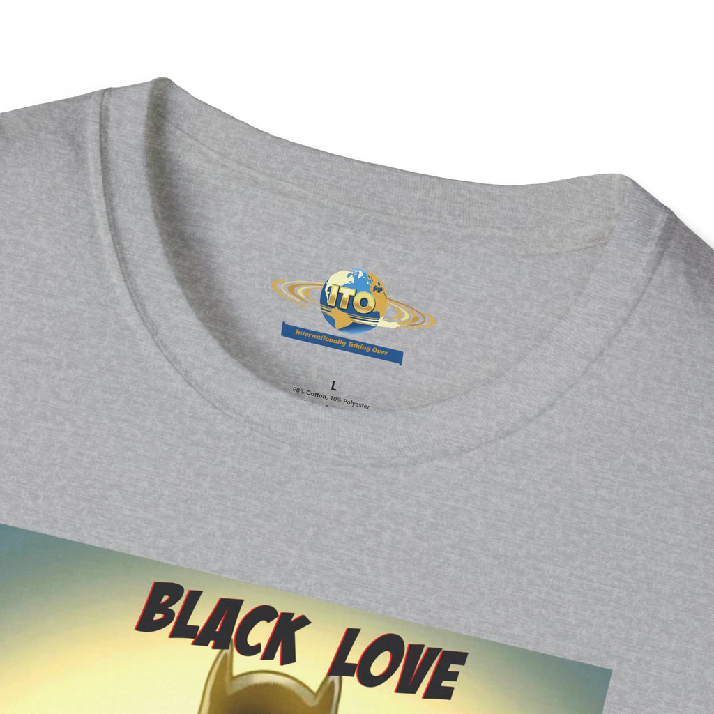 T-Shirt — "Black Love" Afrocentric Superhero Graphic Tee