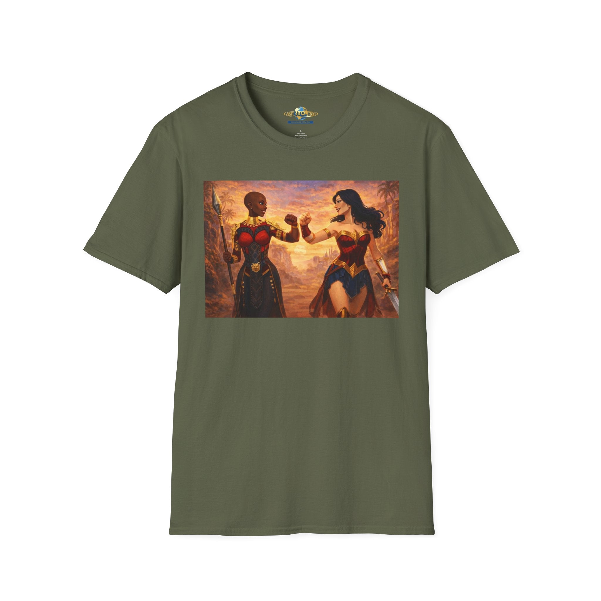 Women warriors  Unisex Softstyle T-Shirt