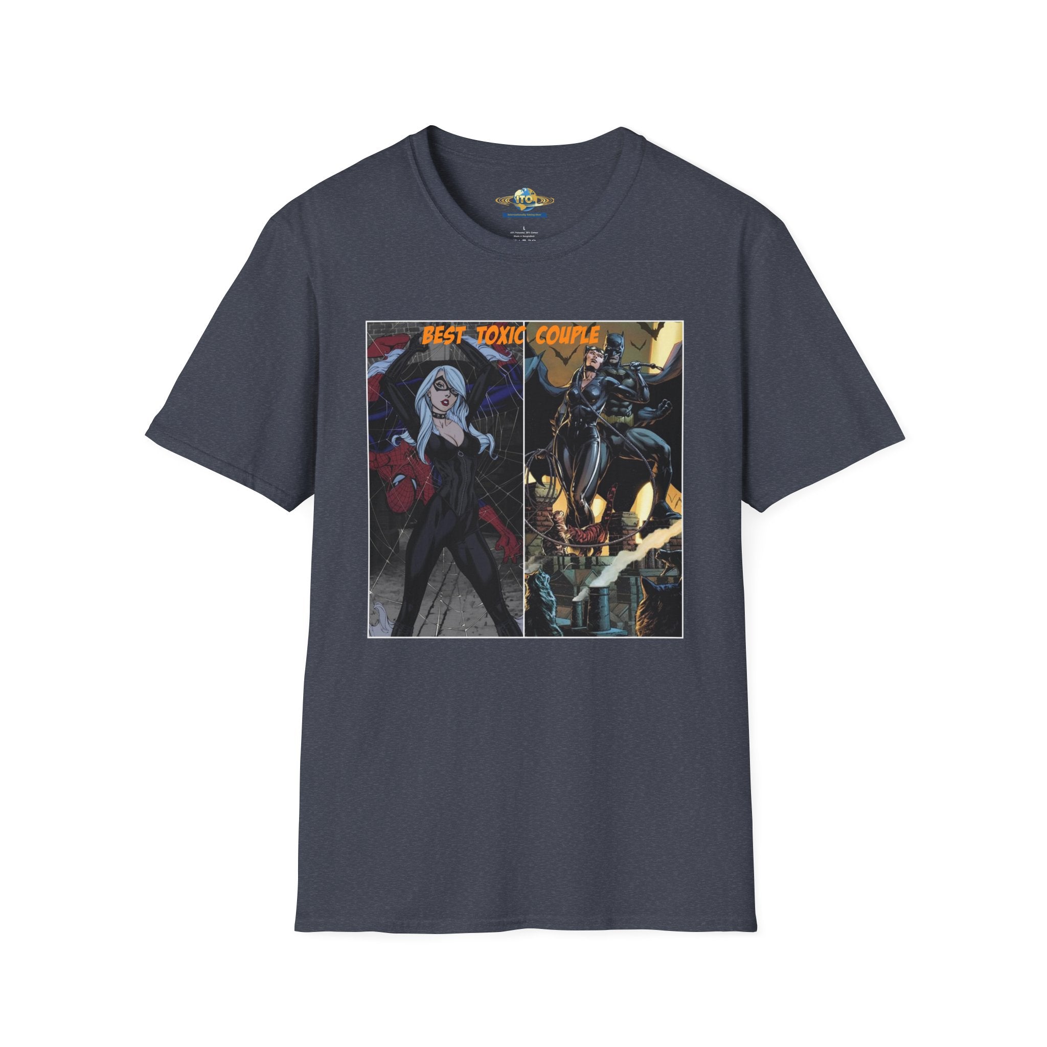 Spider-Verse Comic Art T-Shirt — 'Best-Toxic Covers' Graphic Tee
