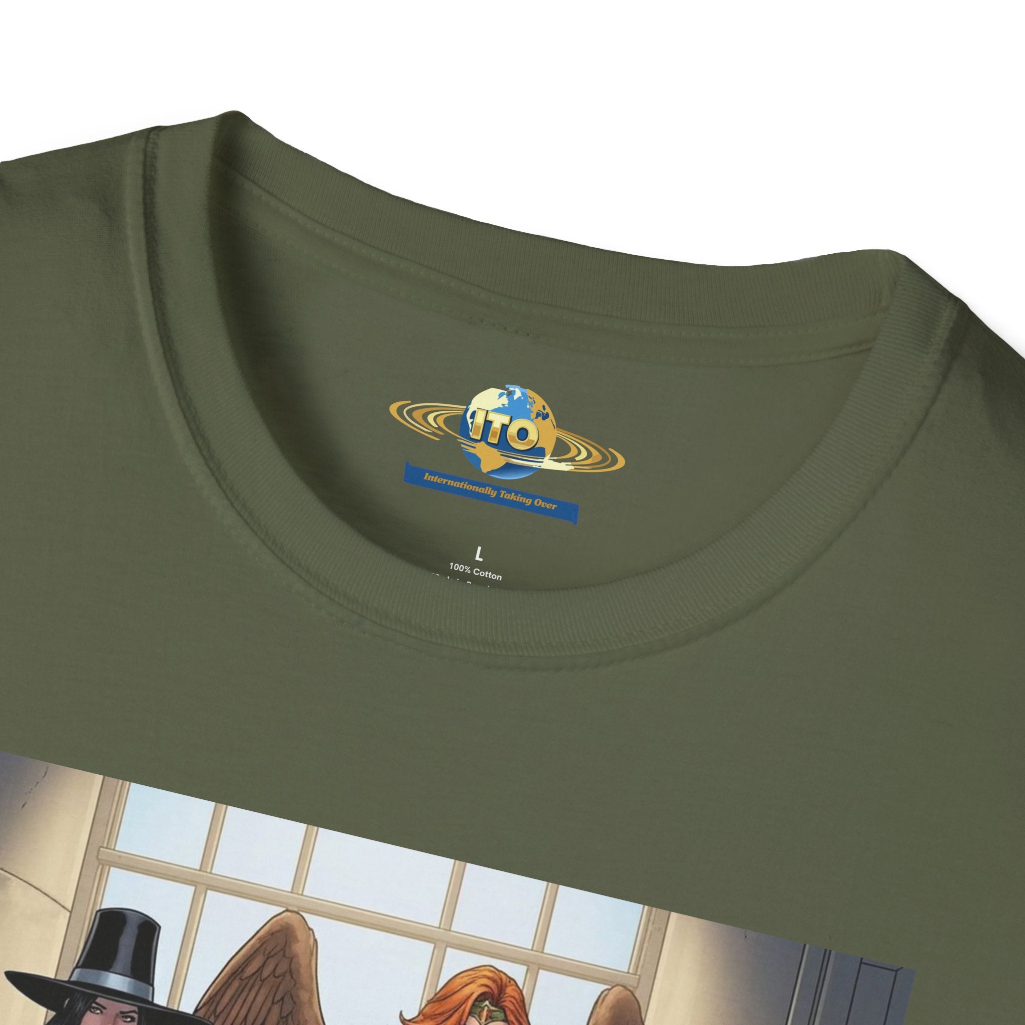 Justice League Portrait T-Shirt — Hero Squad Graphic Tee