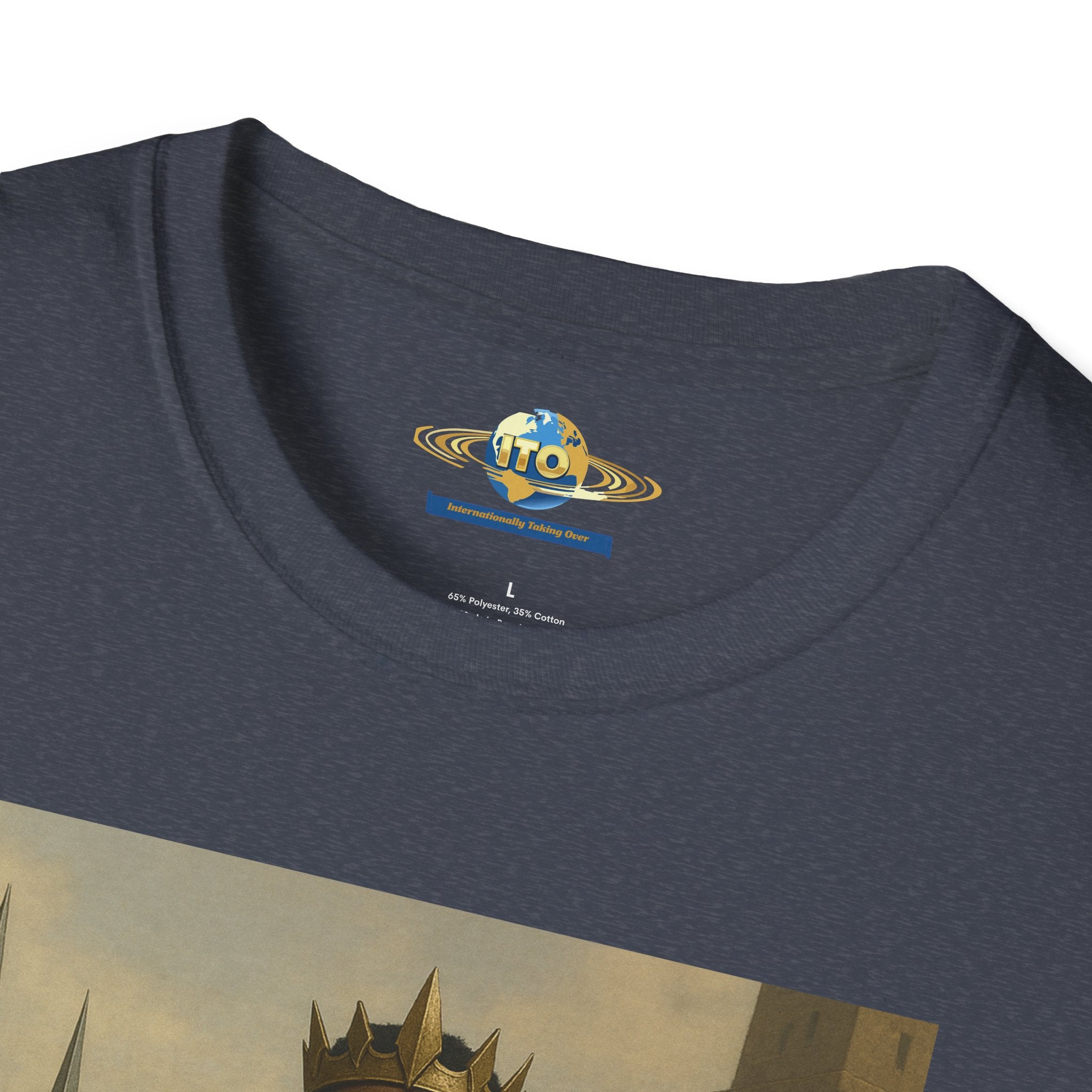 Black King Unisex Softstyle T-Shirt