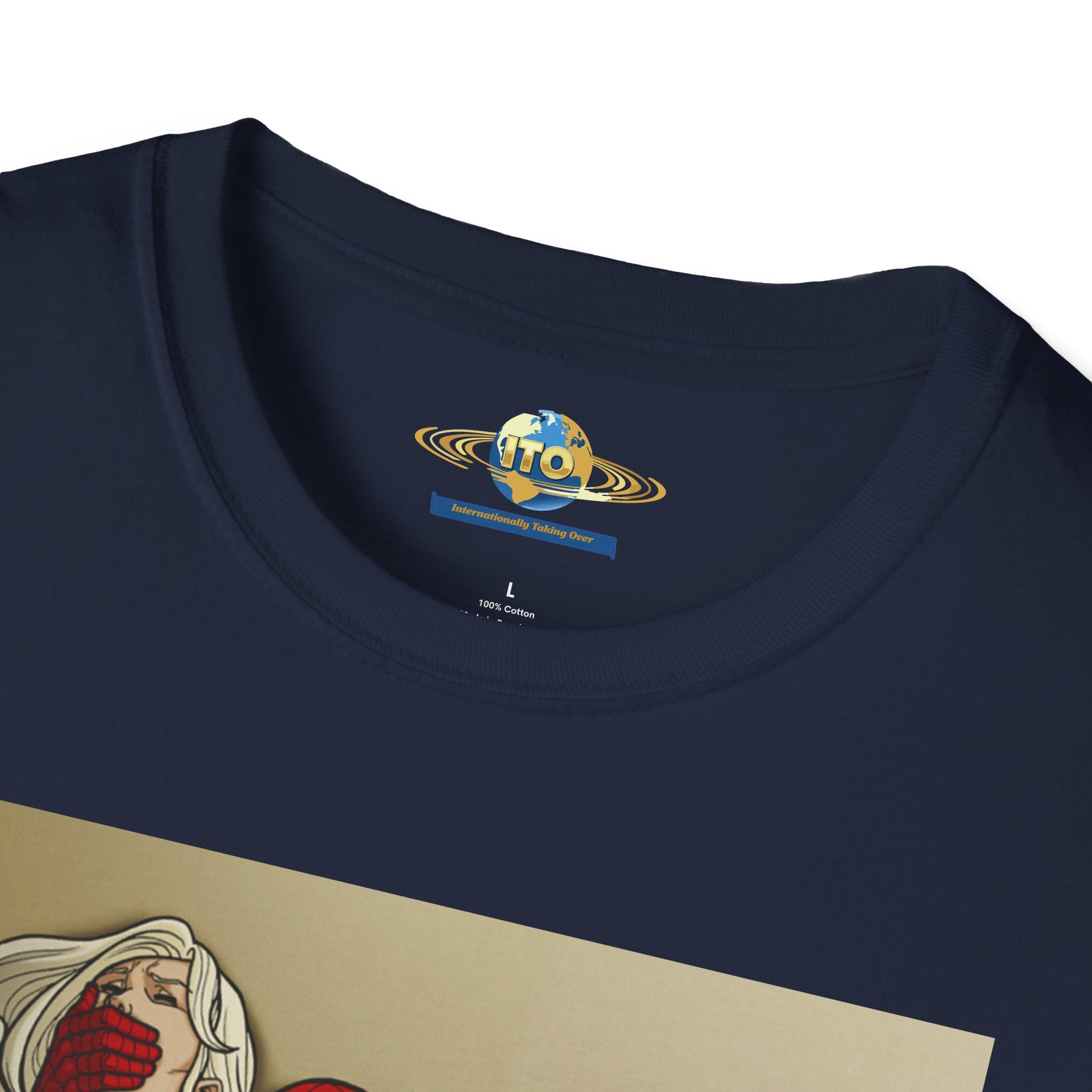 Spider Hero Comic Art T-Shirt — Web-Slinging Scene Graphic Tee