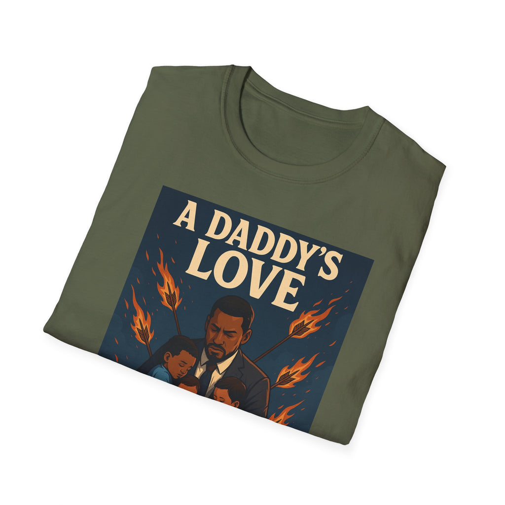 A Daddy's Love T-Shirt — Father's Day Retro Hero Dad Tee