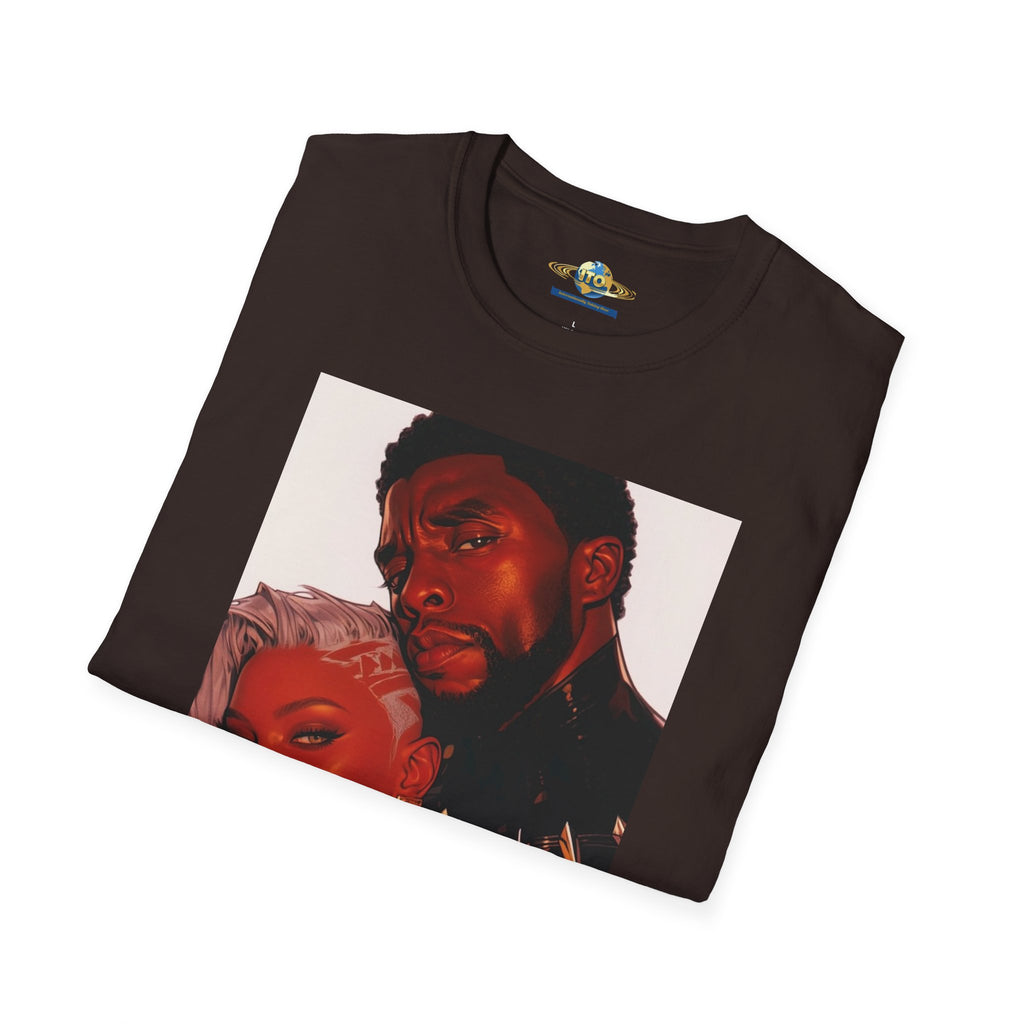 Afrofuturistic Couple Portrait T-Shirt
