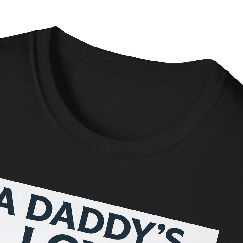 A Daddy's Love T-Shirt — Father and Child Silhouette with Angel Wings Gift