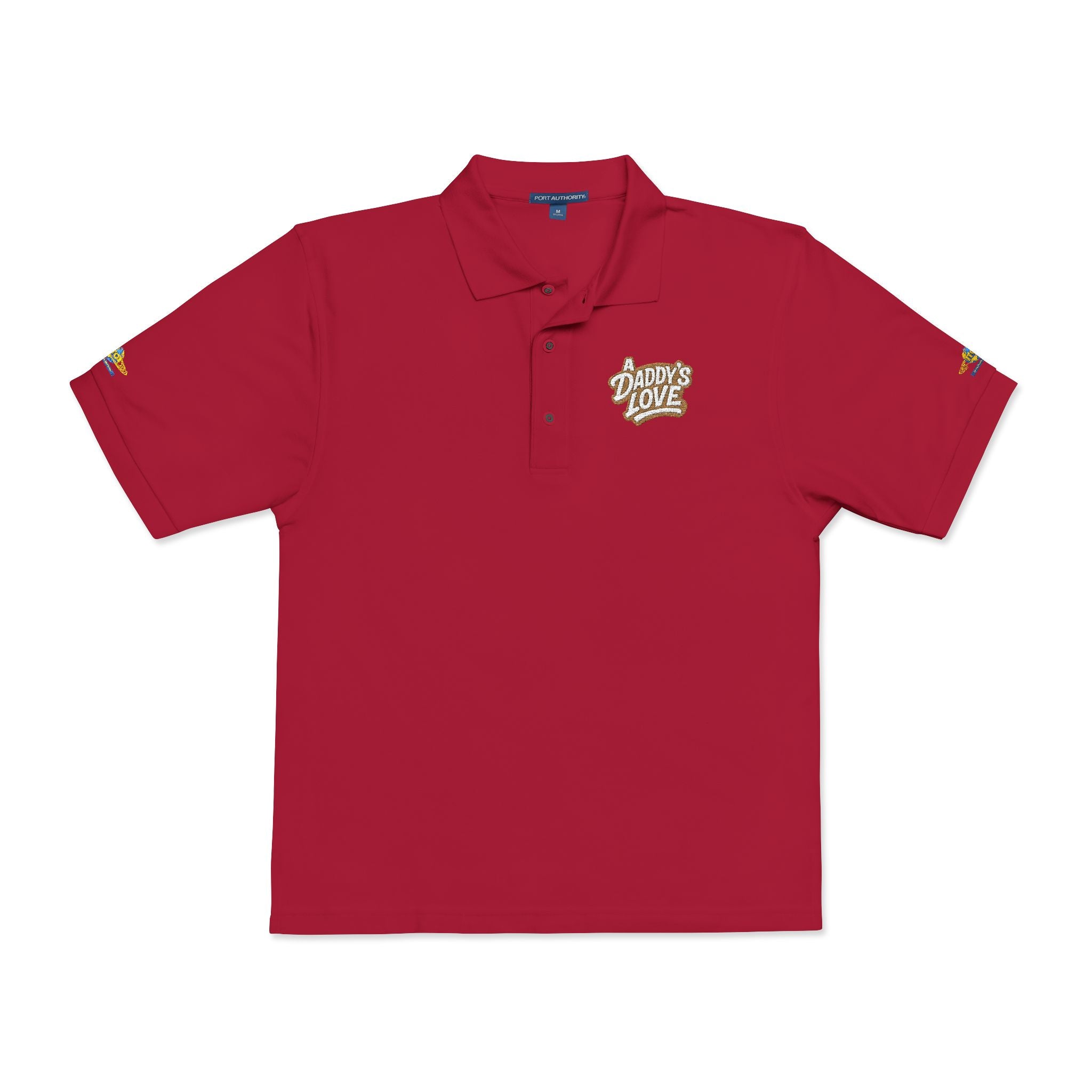Embroidered "Praise the Lord" Polo Shirt