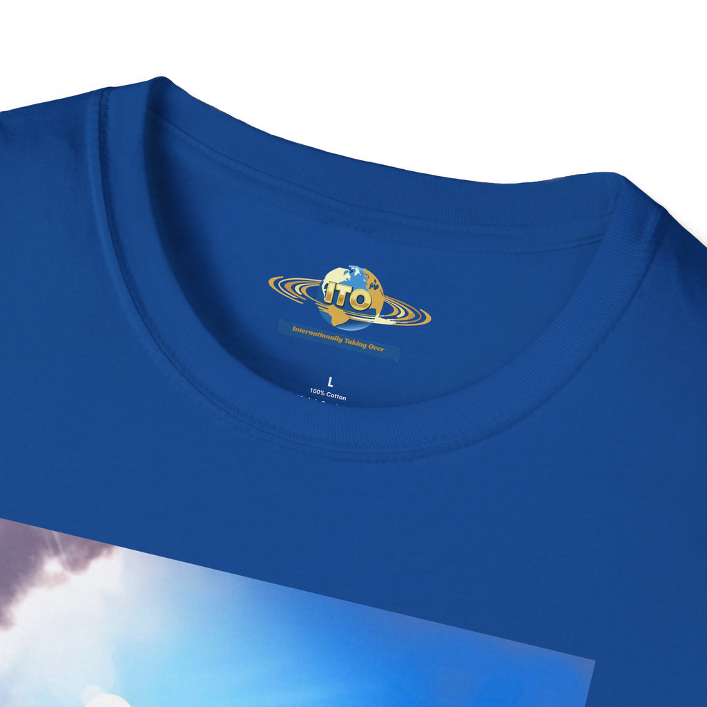 Superhero Cape Graphic T-Shirt — Soaring Hero Design