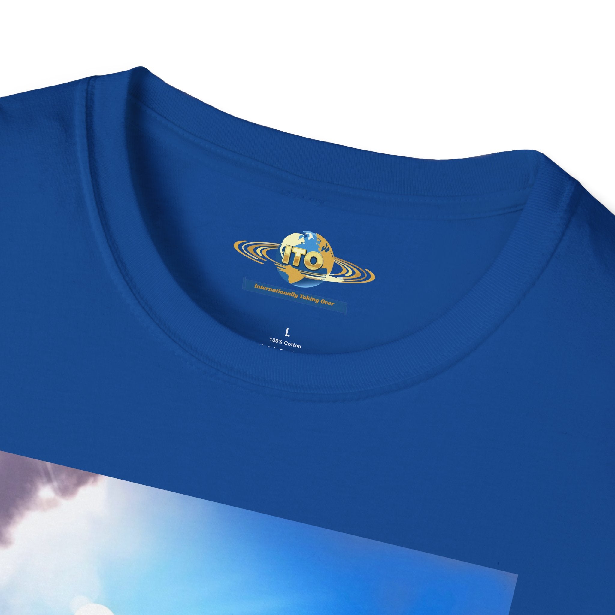 Superhero Cape Graphic T-Shirt — Soaring Hero Design