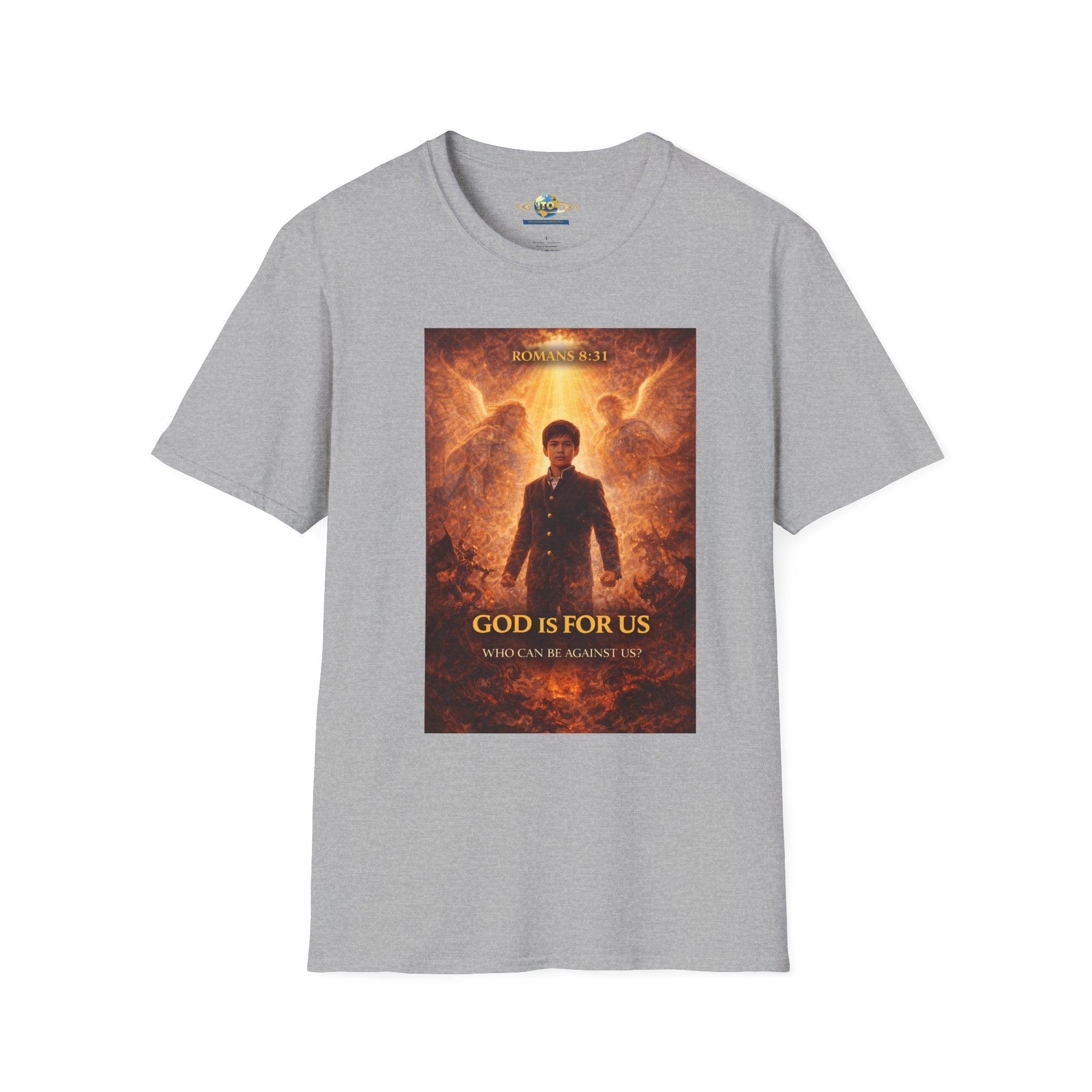 God Is For Us T-Shirt — Inspirational Christian Faith Tee