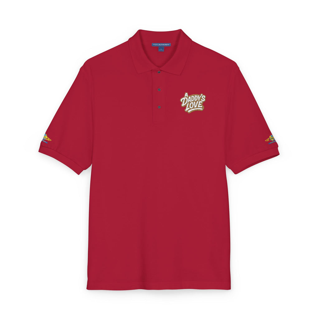 Embroidered "Praise the Lord" Polo Shirt