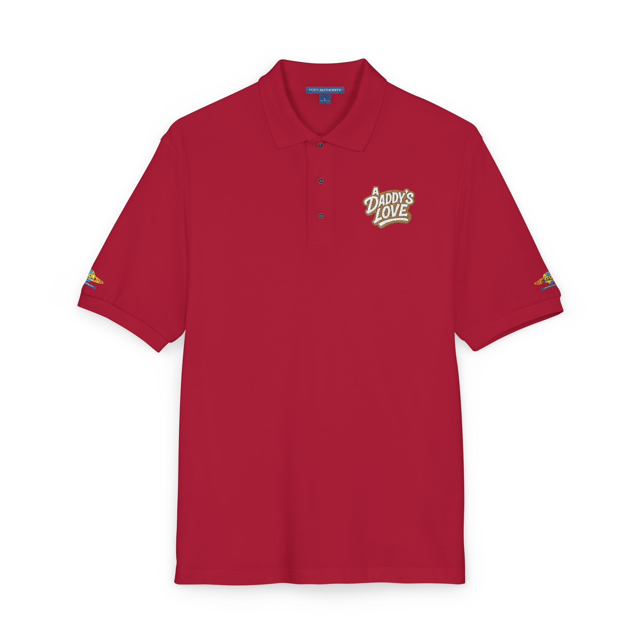 Embroidered "Praise the Lord" Polo Shirt