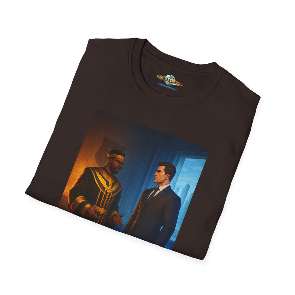 Trillionaire vs. Billionaire Graphic T‑Shirt — Movie Poster Style Tee