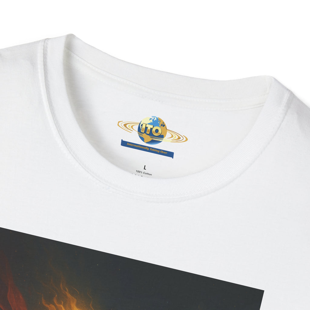 Sun God And green monster Unisex Softstyle T-Shirt