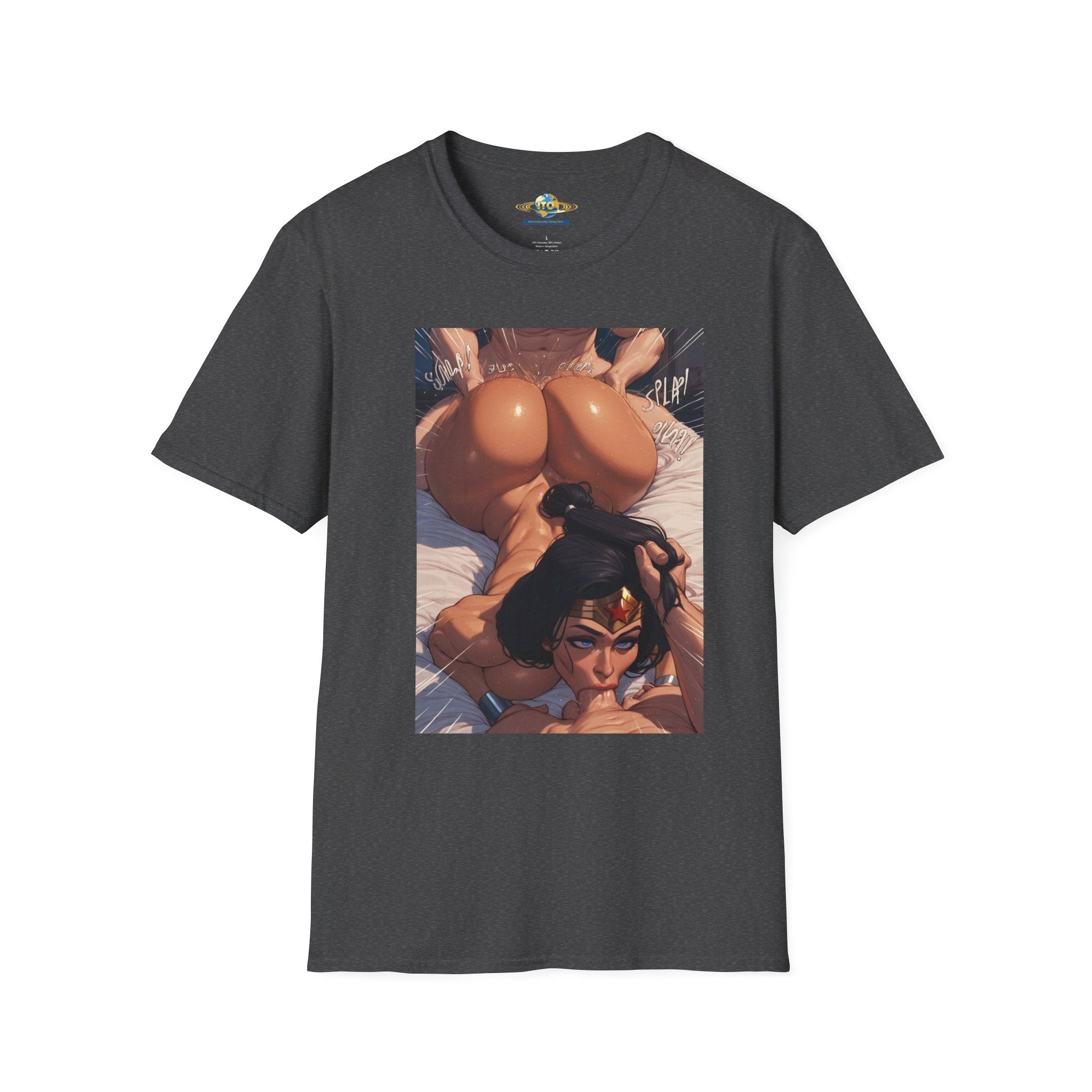 Graphic T-Shirt — Pinup Superhero Artwork Tee