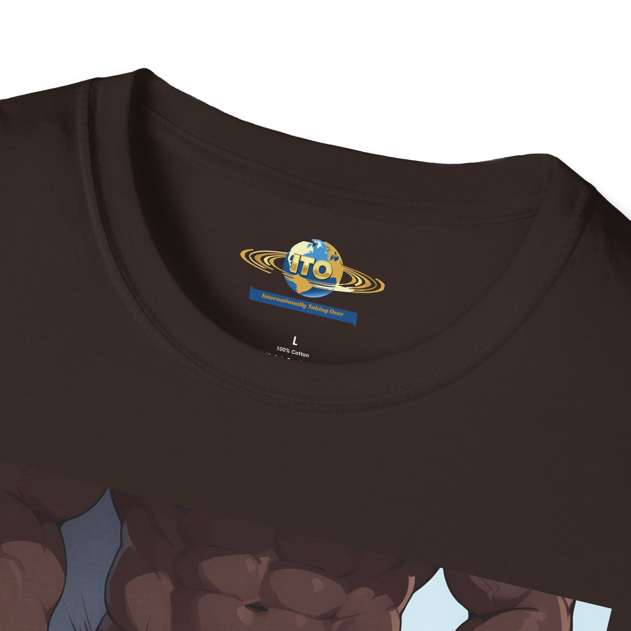 Black Man & Wonder Ass Graphic T-Shirt — Pinup Superhero Art Print