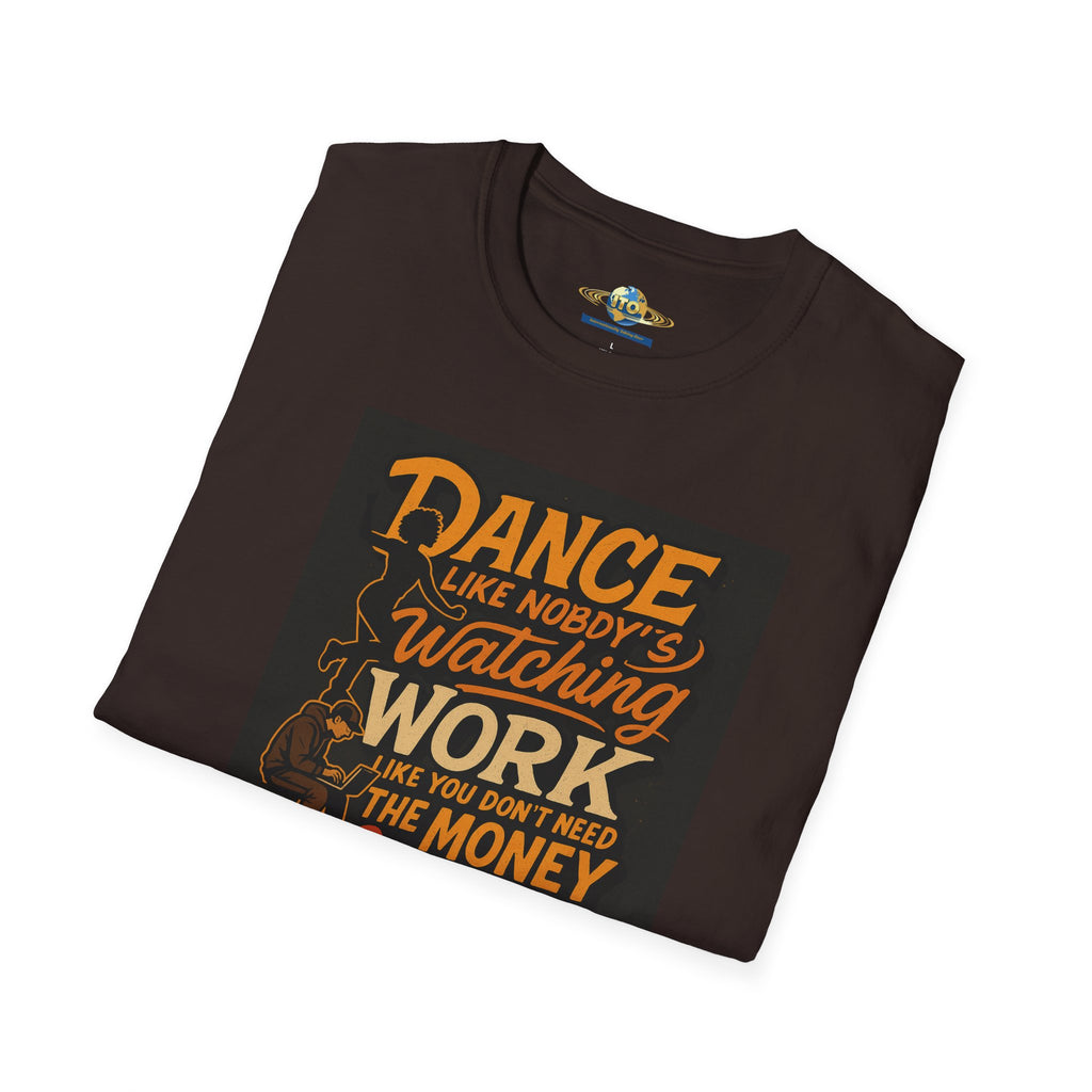 Dance Like Nobody's Watching Inspirational T‑Shirt — Motivational Quote Tee
