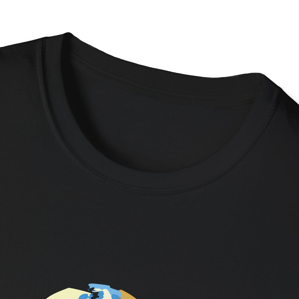 UFO Globe Logo T-Shirt — "Interuniversity Talking One" Graphic Tee