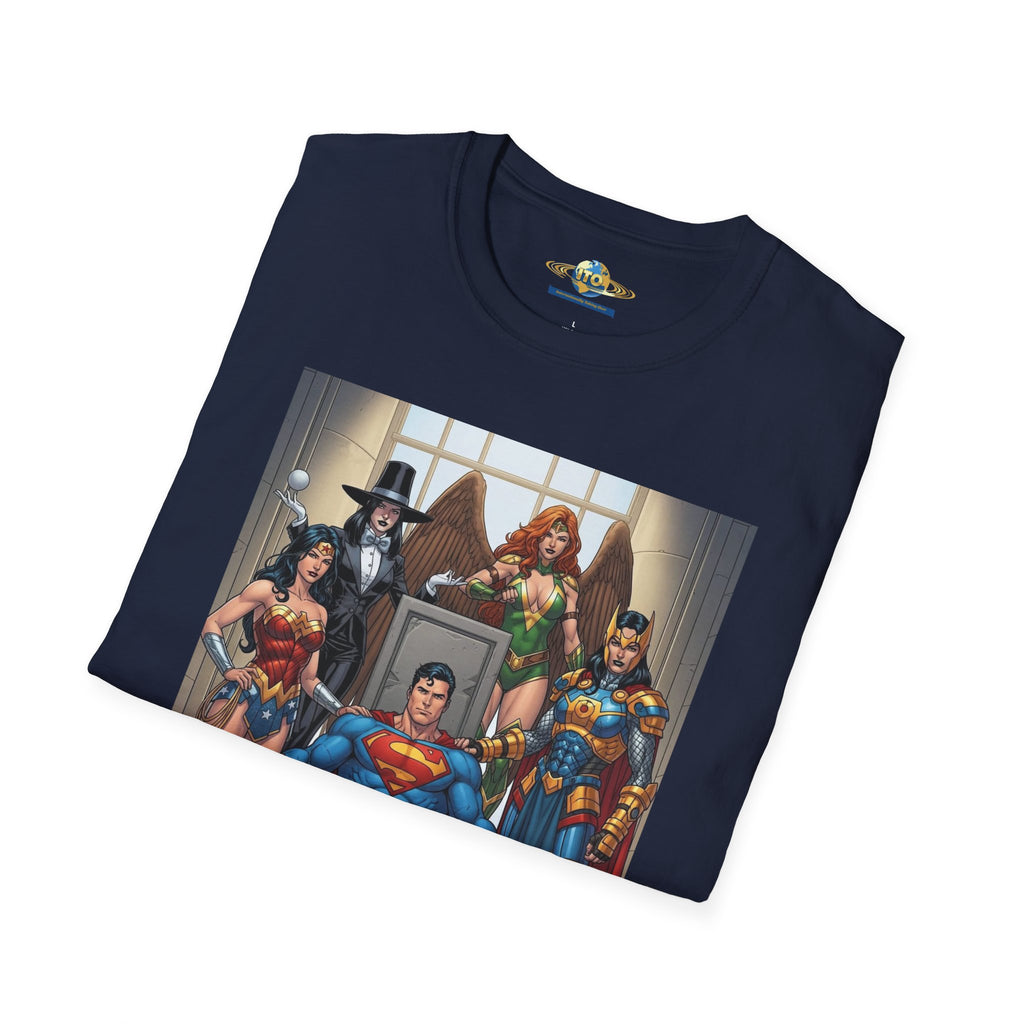 Justice League Portrait T-Shirt — Hero Squad Graphic Tee