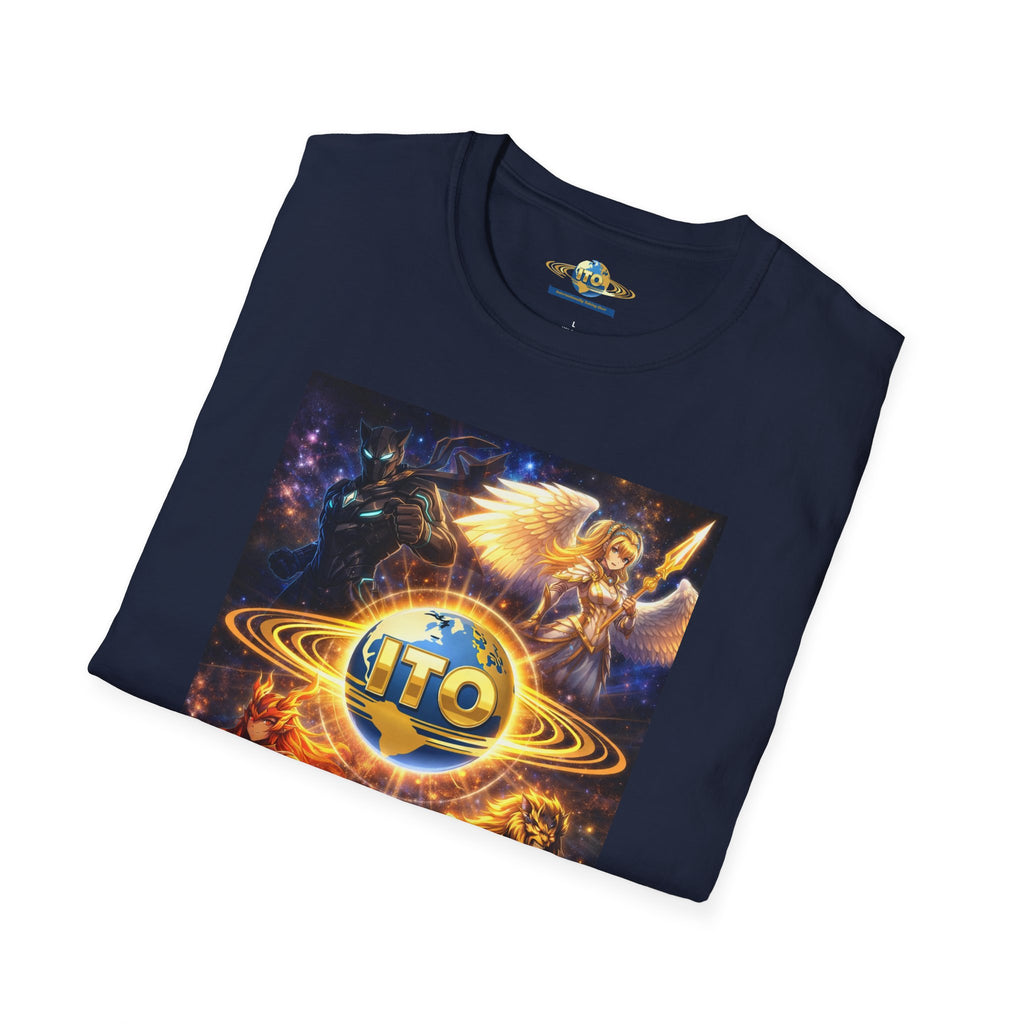 Anime Hero T-Shirt — 'ITO' Cosmic Battle Graphic Tee