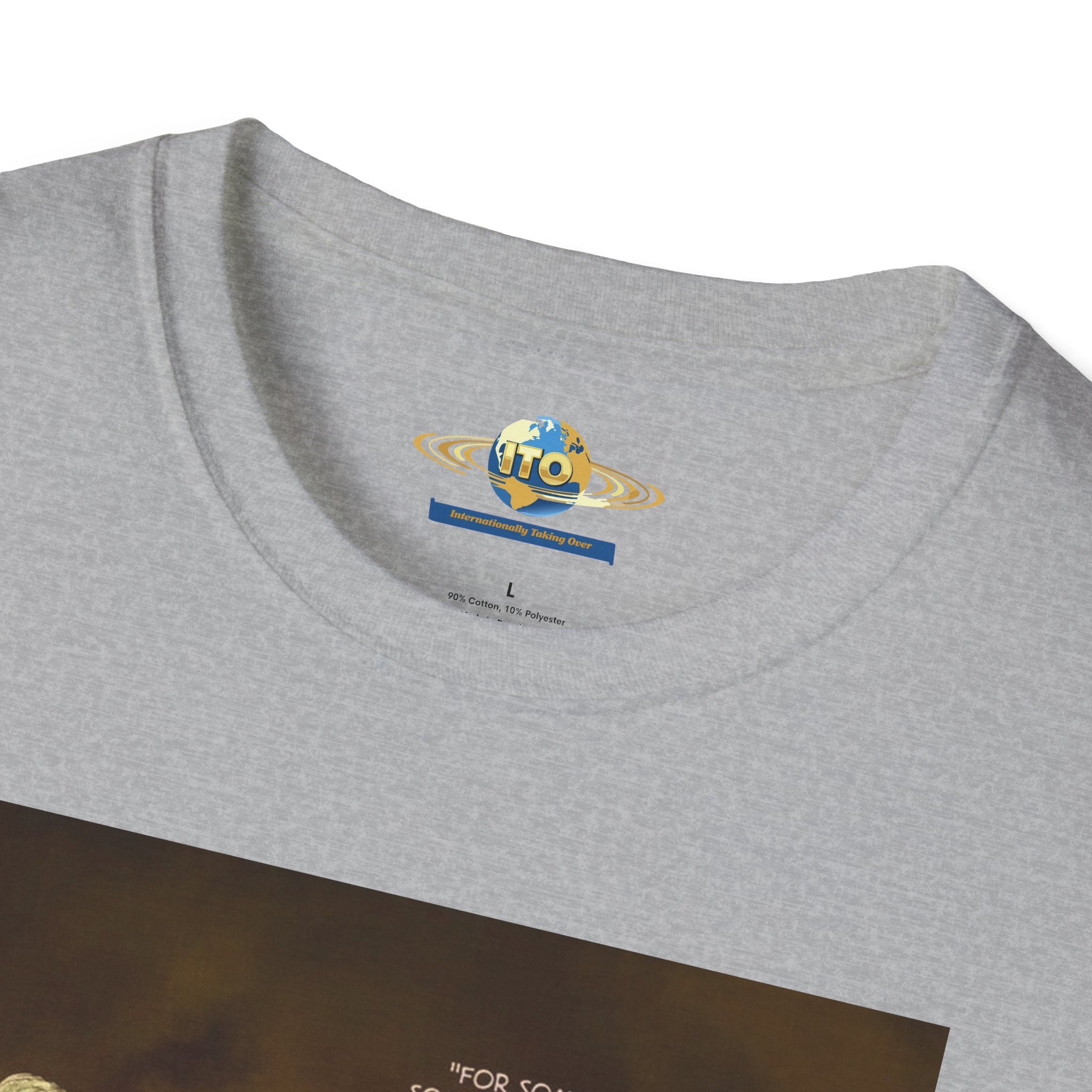 T-Shirt — Vintage Knight & Jester Illustration Tee ("We Were Just Like You")