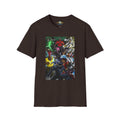 Anime Mecha Heroes T‑Shirt — Retro Sci‑Fi Robot Battle Graphic Tee