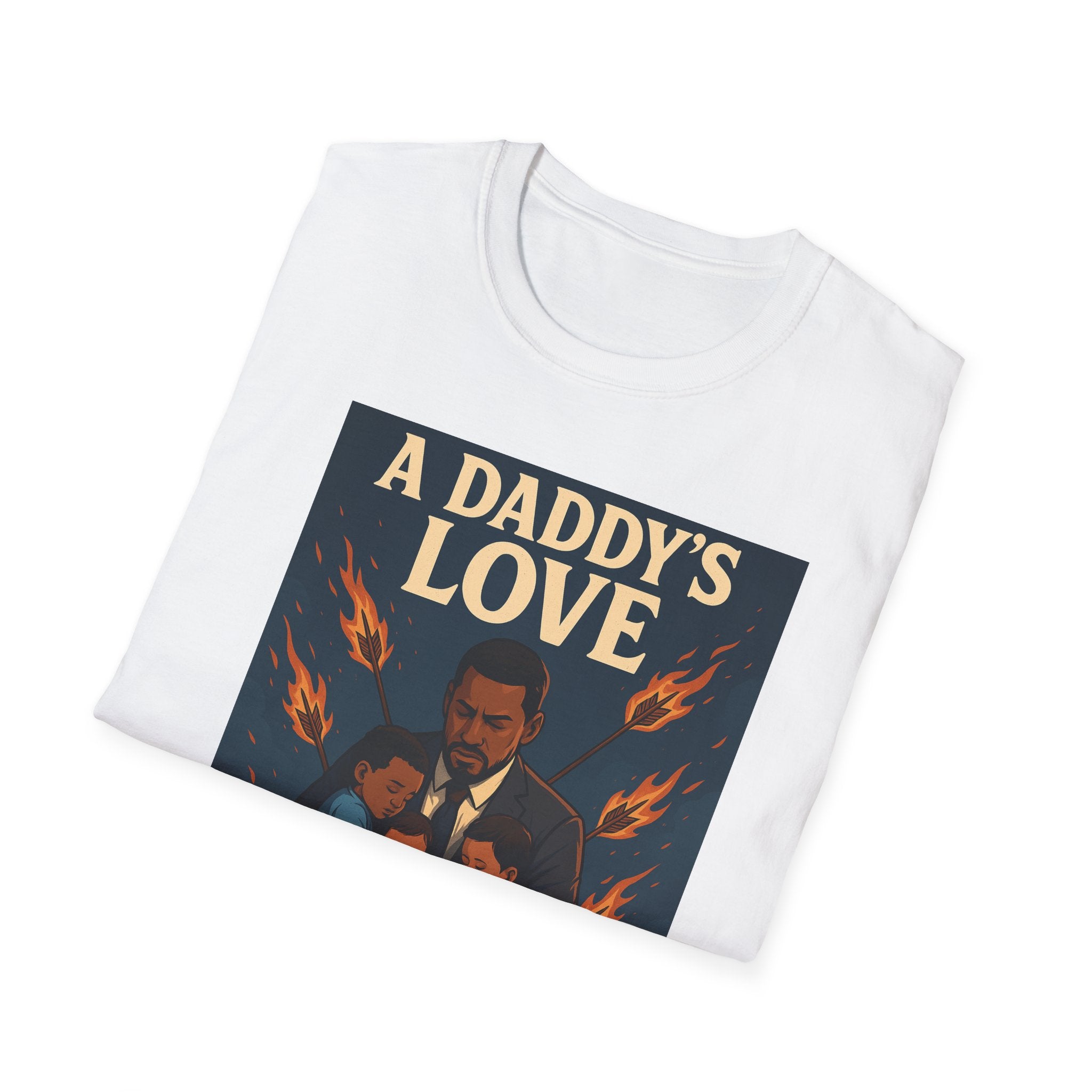 A Daddy's Love T-Shirt — Father's Day Retro Hero Dad Tee