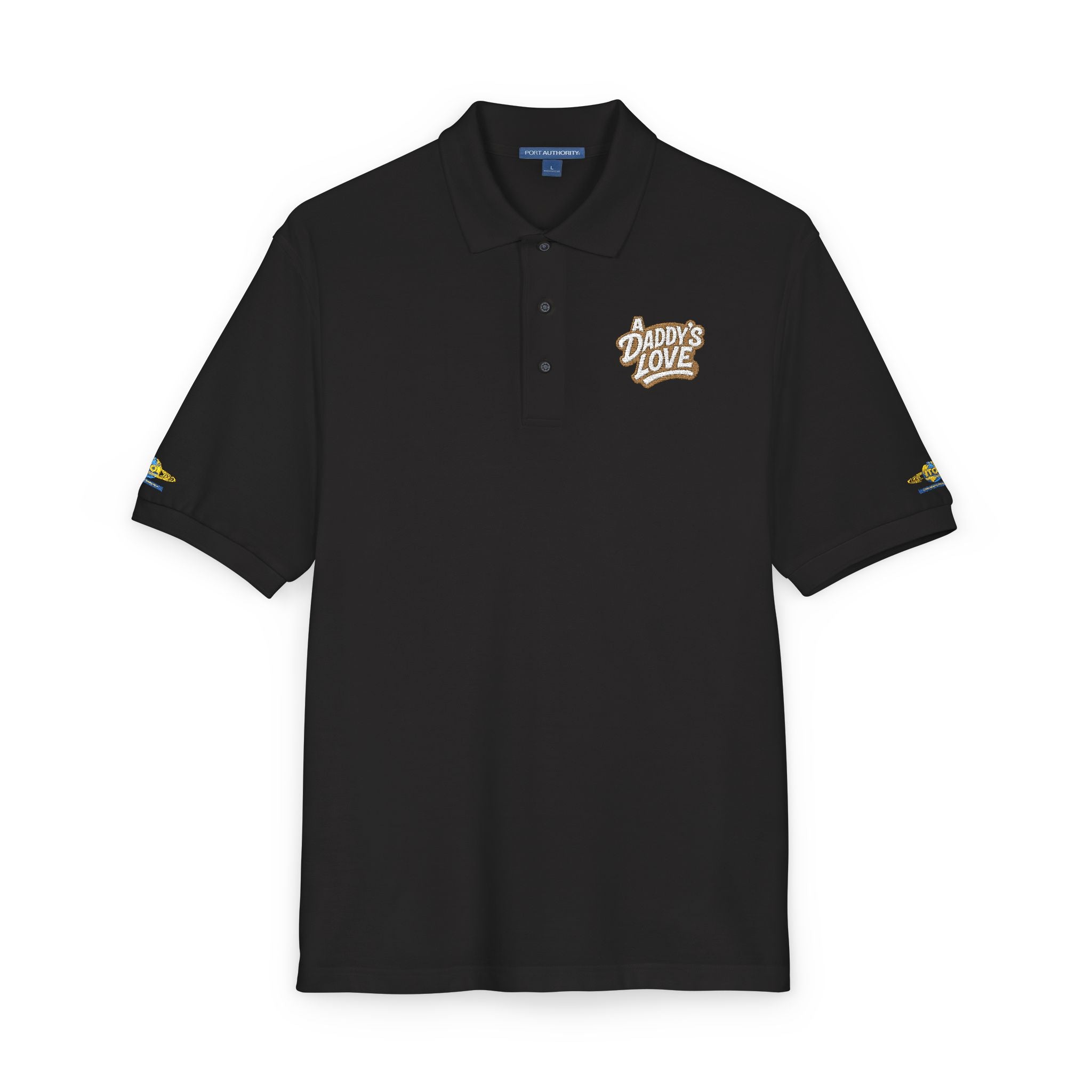 Embroidered "Praise the Lord" Polo Shirt