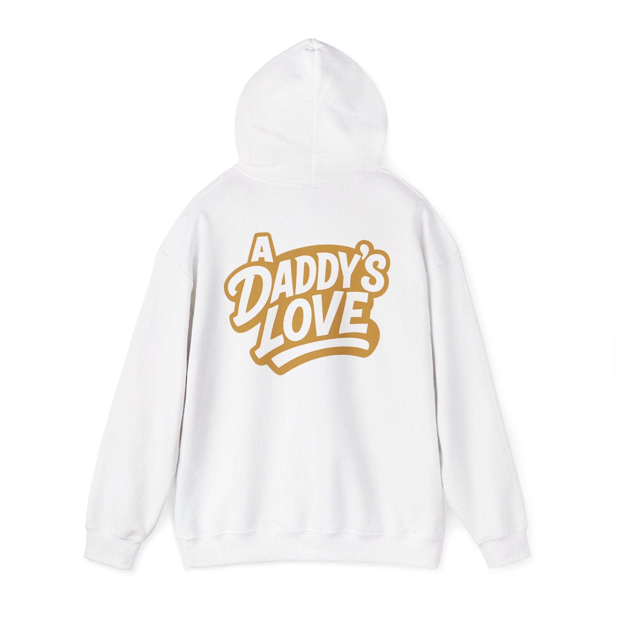 Daddy’s Love Hoodie — Retro Script Father Appreciation Sweatshirt