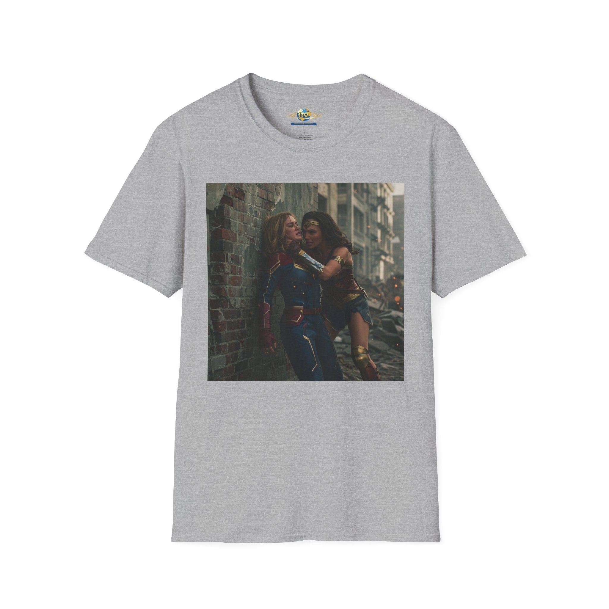 Retro Hero Friends Graphic T-Shirt