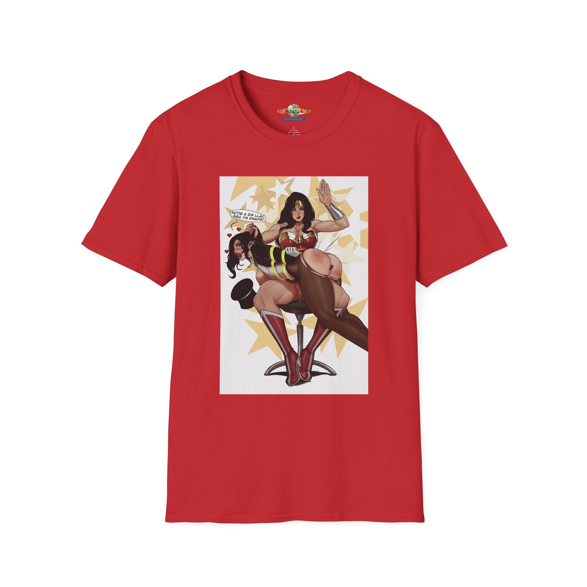 Wonder Woman Pin-Up T-Shirt — Retro Superhero Art Tee