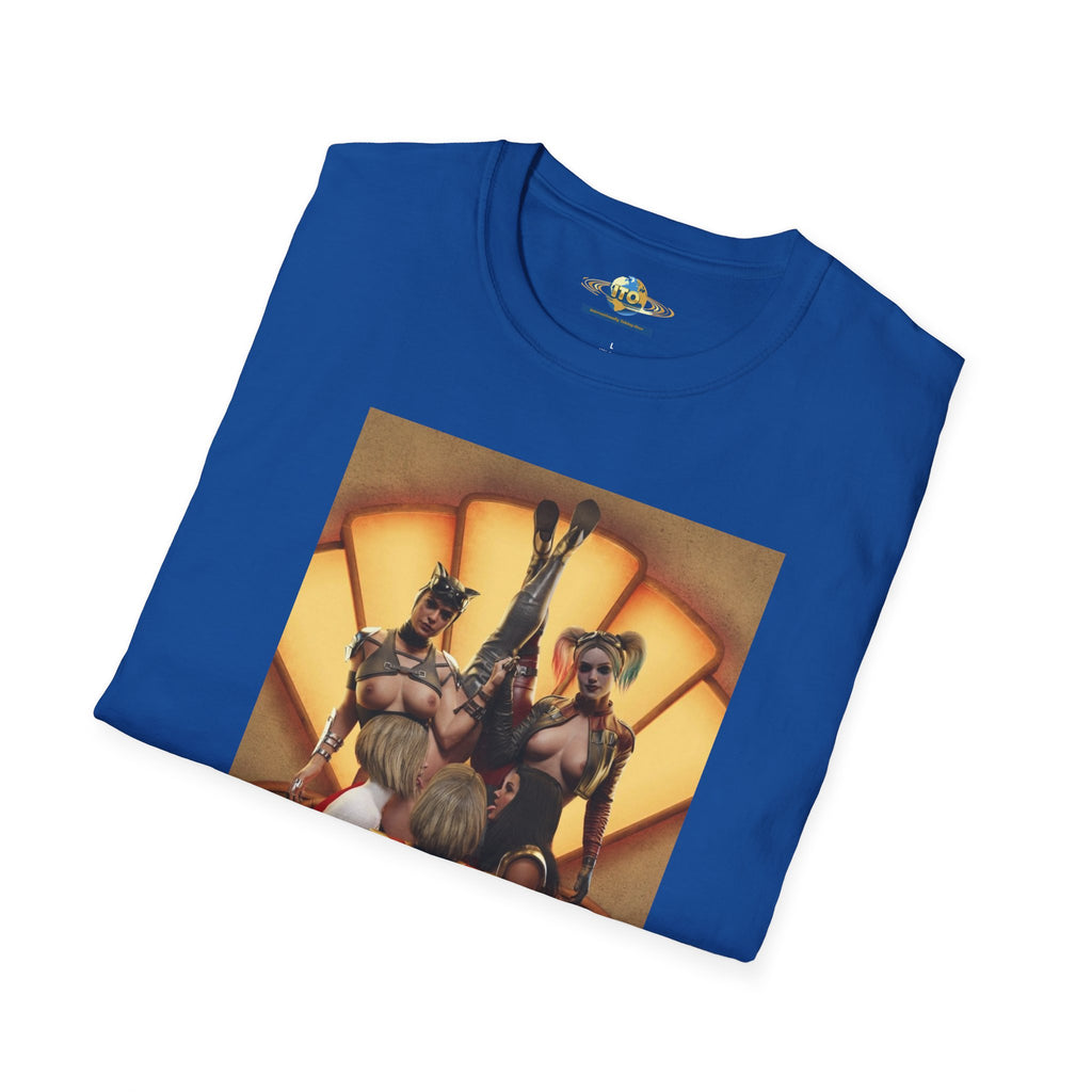 Graphic T-Shirt — Retro Group Costume Photo Print