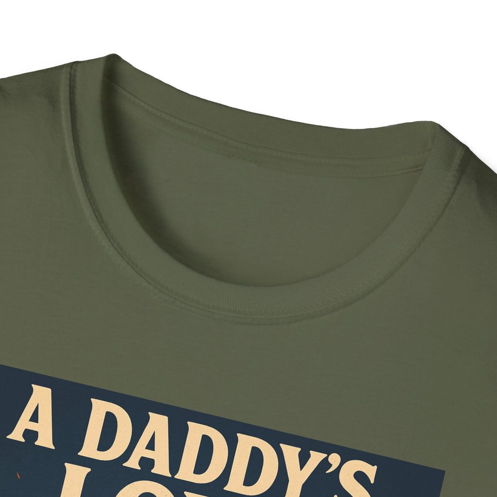 A Daddy's Love T-Shirt — Father's Day Retro Hero Dad Tee