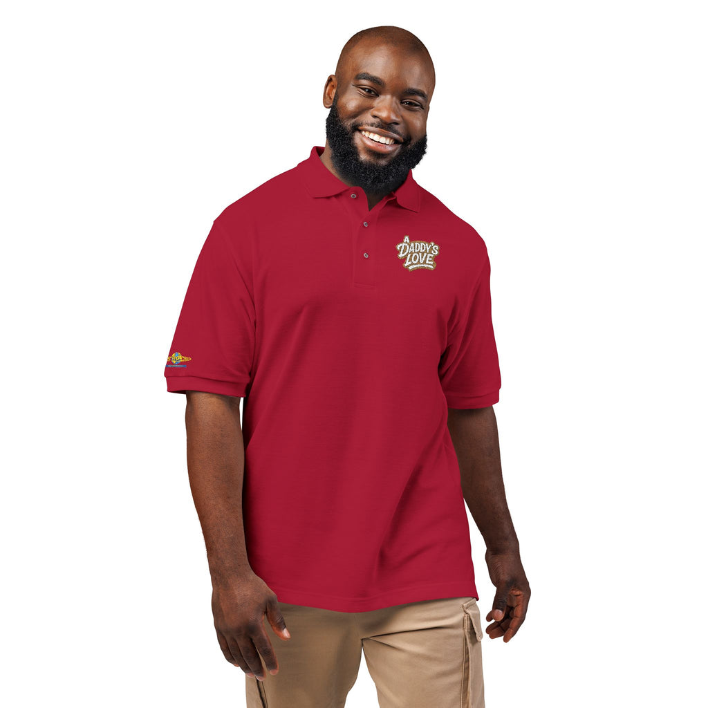 Embroidered "Praise the Lord" Polo Shirt
