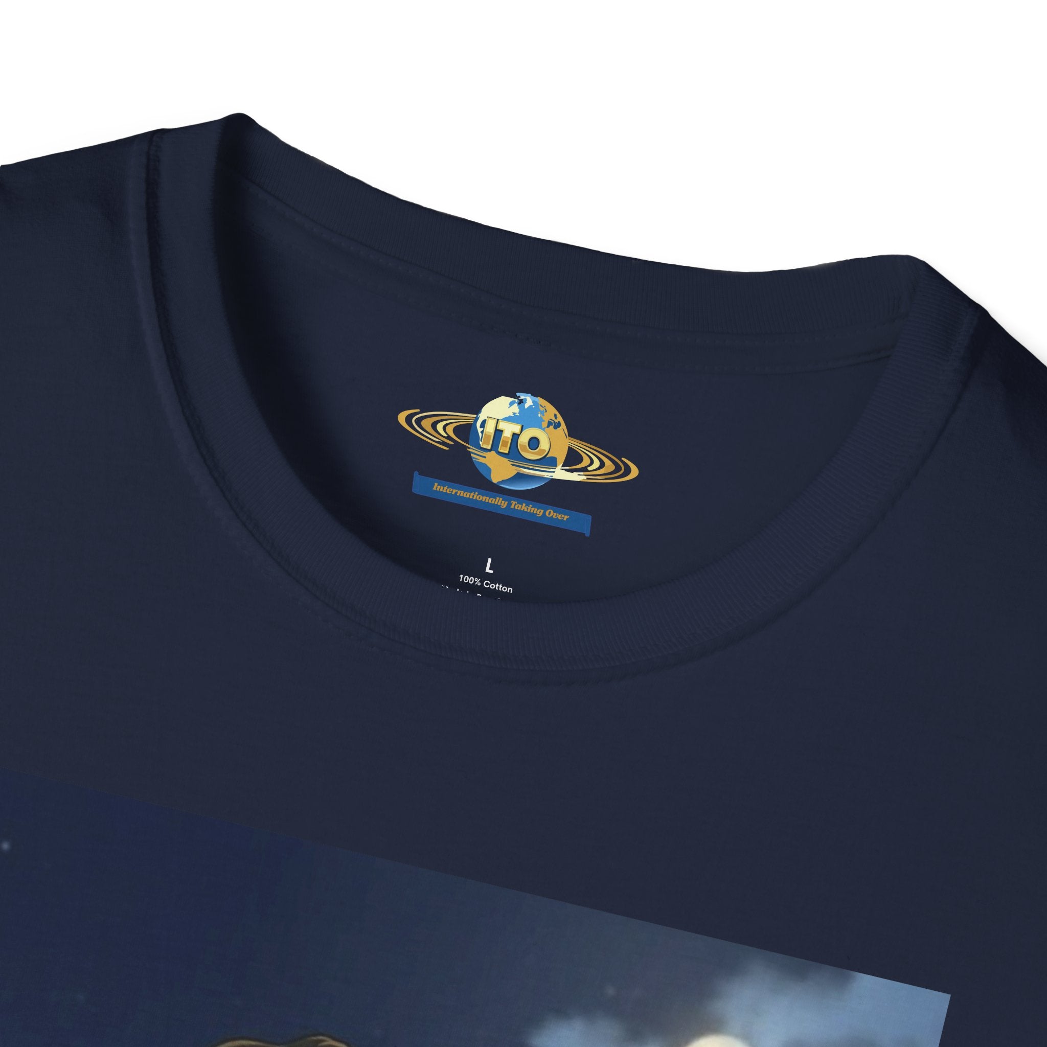 Wonder Woman & Superman Romantic Illustration T-Shirt — Night Sky Couples Tee