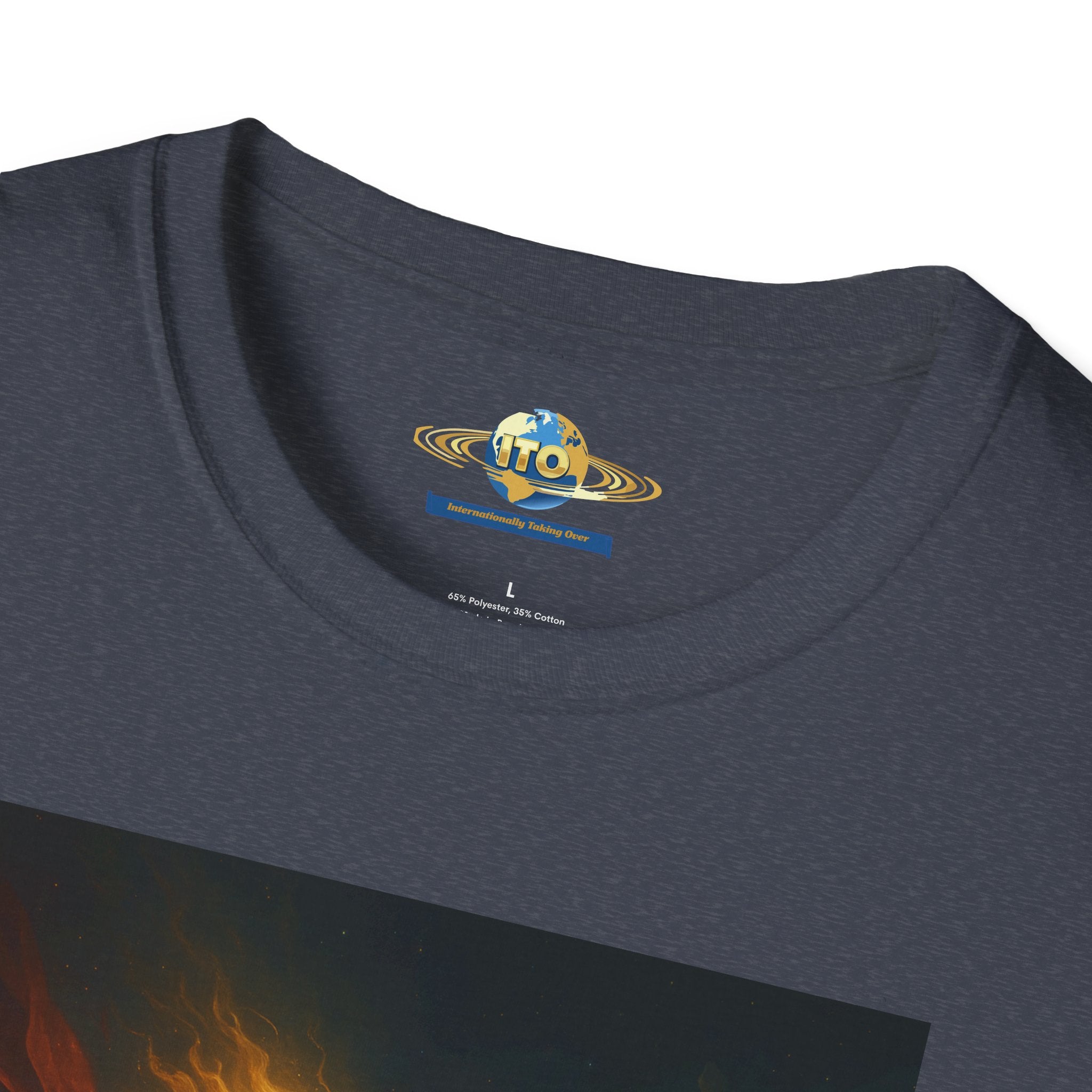 Sun God And green monster Unisex Softstyle T-Shirt