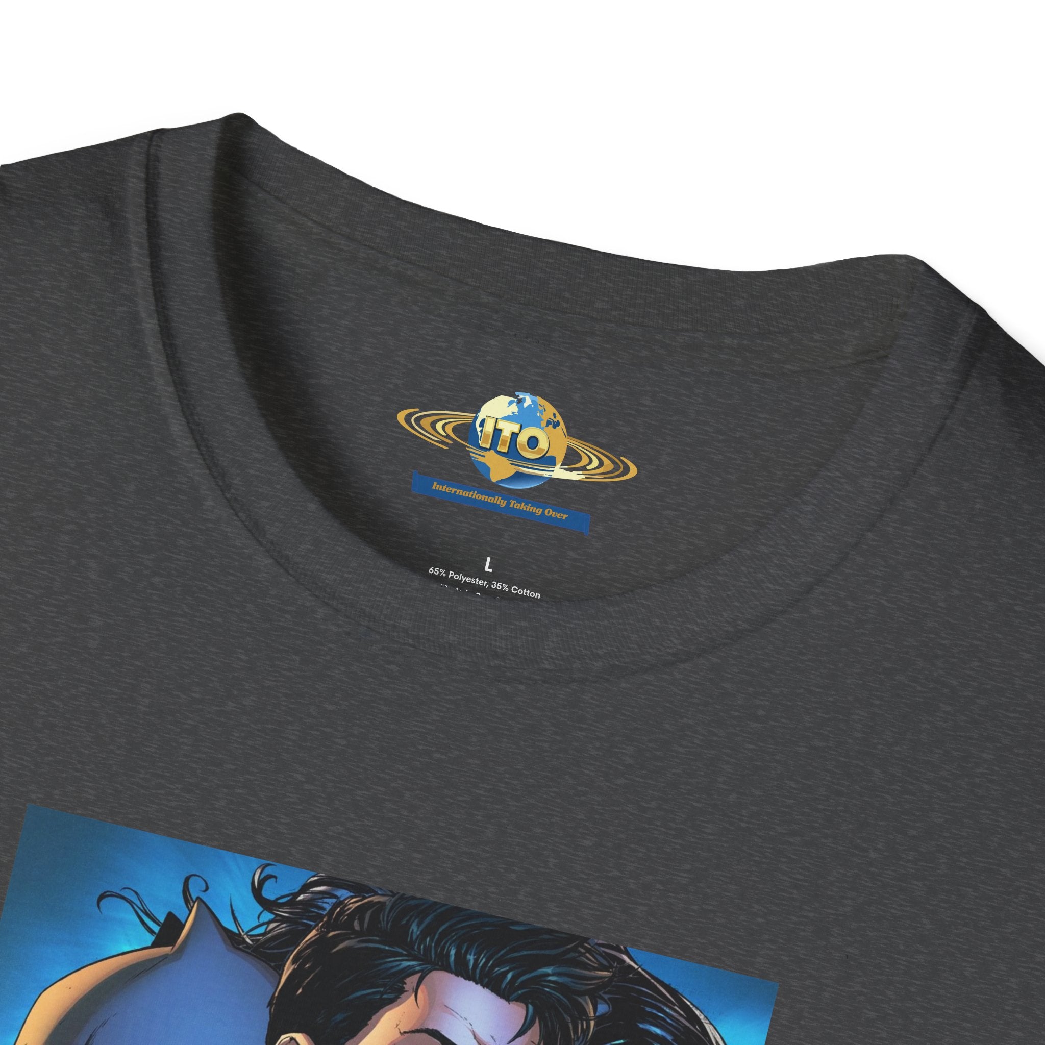 Anime Mecha Warrior Graphic T-Shirt