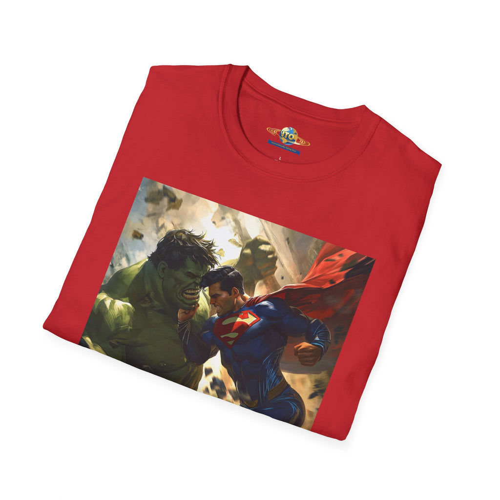 Superhero Clash Graphic T-Shirt