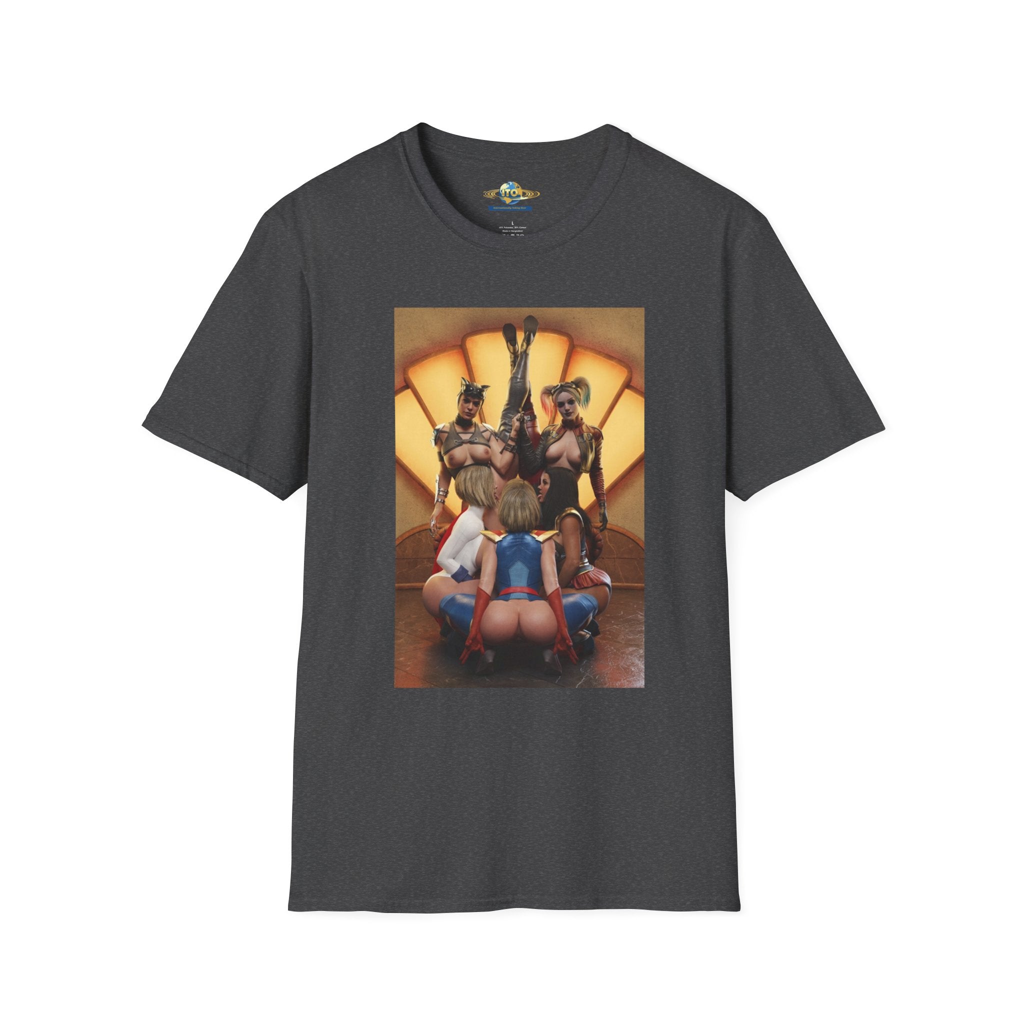 Graphic T-Shirt — Retro Group Costume Photo Print